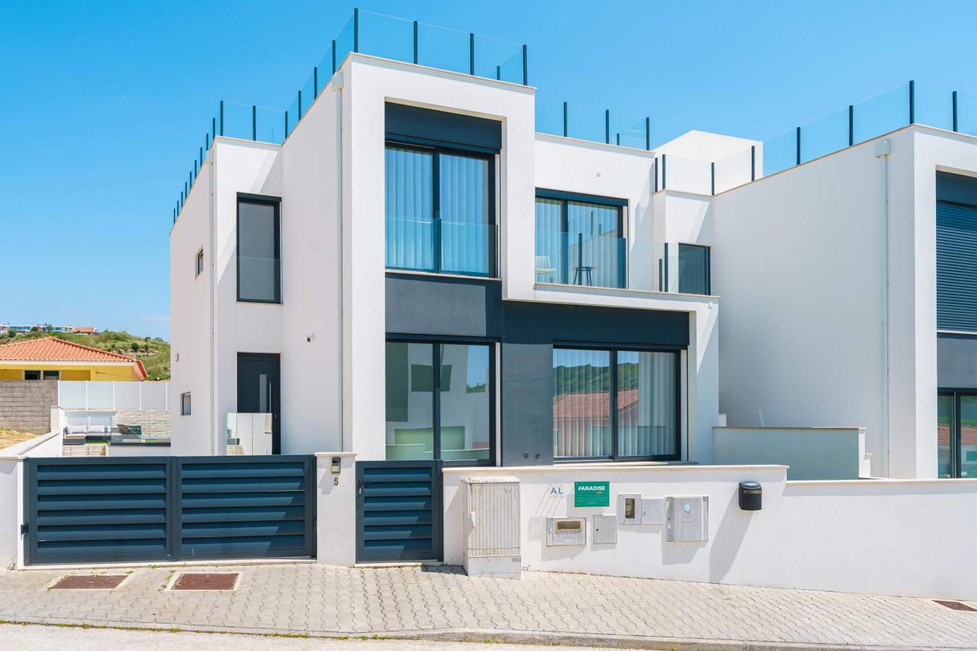 Paradise Villa, Luxury Villa Near The Beach Ribamar  Extérieur photo